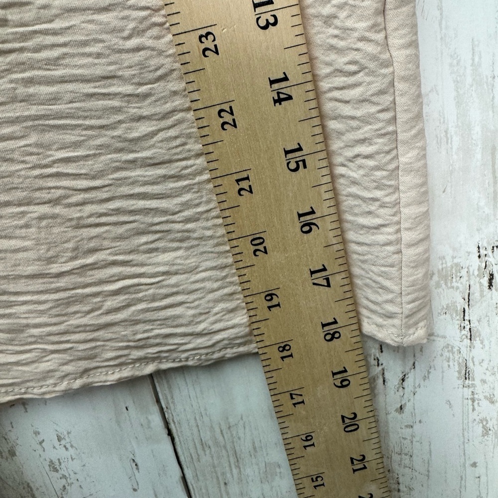 ePretty Beige Ruffle Blouse - Picture 10 of 10